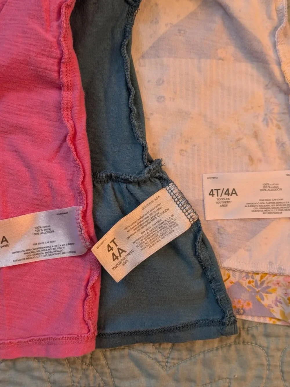Carter Oshkosh Toddler Girl Fall Outfit Bundle Size 4T